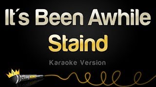 Staind - It&#39;s Been Awhile (Karaoke Version)