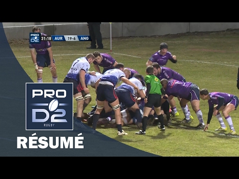PRO D2 - Résumé Aurillac-Angoulême: 30-26 - J20 - Saison 2016/2017