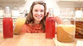 HOW TO MAKE FLAVORED KOMBUCHA AT HOME | the best way to flavor your kombucha | kombucha flavoring