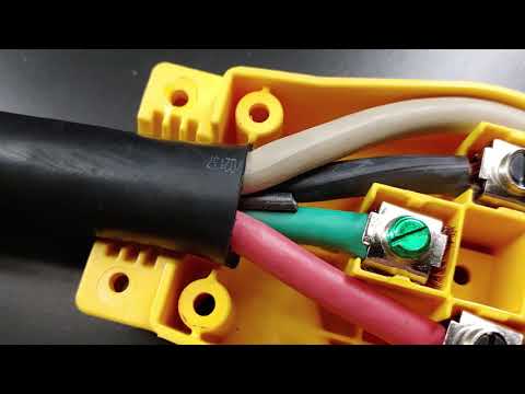 How to install a Camco 50amp RV receptacle end Tesla and other Electric car adapter