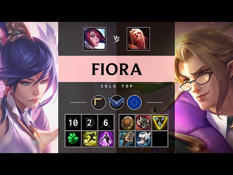 Fiora Top vs Vladimir - EUW Diamond Patch 25.06