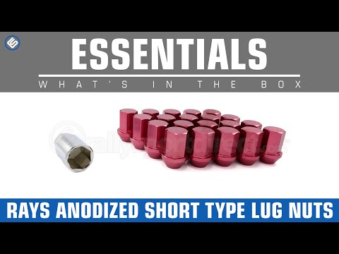Rays Anodized Short Type Lug Nuts - Whats in the Box?