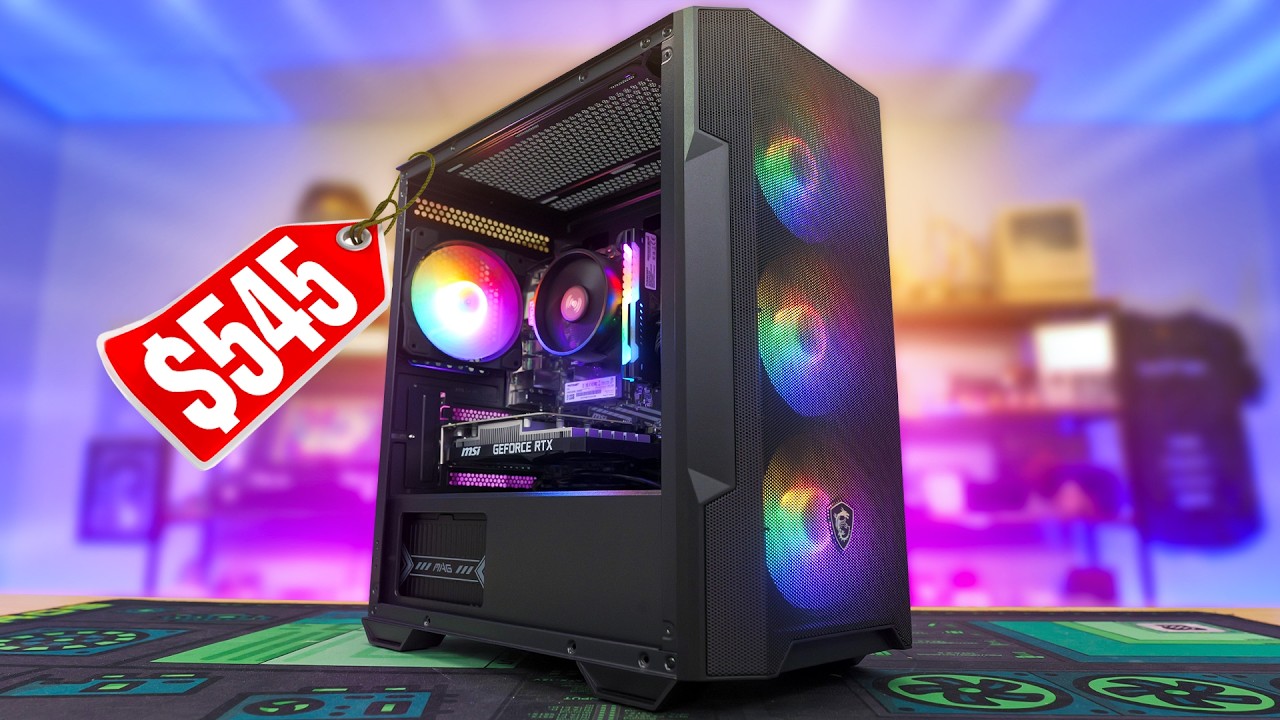 A Budget Prebuilt Gaming PC That Doesn't Suck!