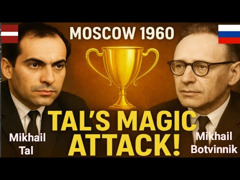 🇱🇻 Mikhail Tal vs 🇷🇺 Mikhail Botvinnik | World Chess Championship 1960