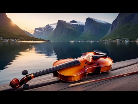 Heavenly Violin & Cello 🎻 50 Beautiful Instrumentals 🎻 4k Norway Scenic Relaxation
