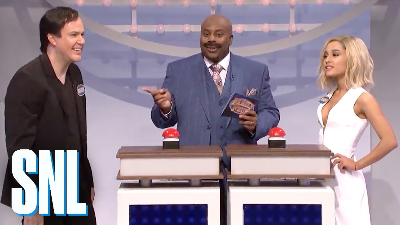 Celebrity Family Feud with Ariana Grande - SNL - YouTube