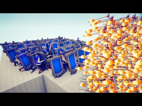 50x DEFLECT SHIELD vs EVERY GOD - Totally Accurate Battle Simulator TABS