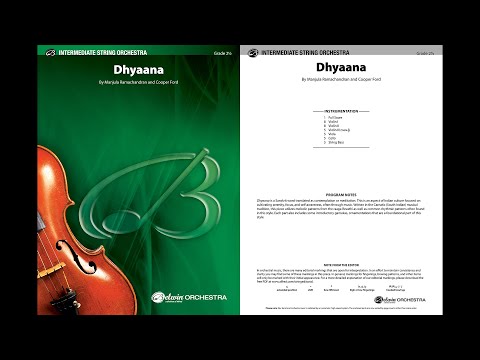 Dhyaana, by Manjula Ramachandran and Cooper Ford