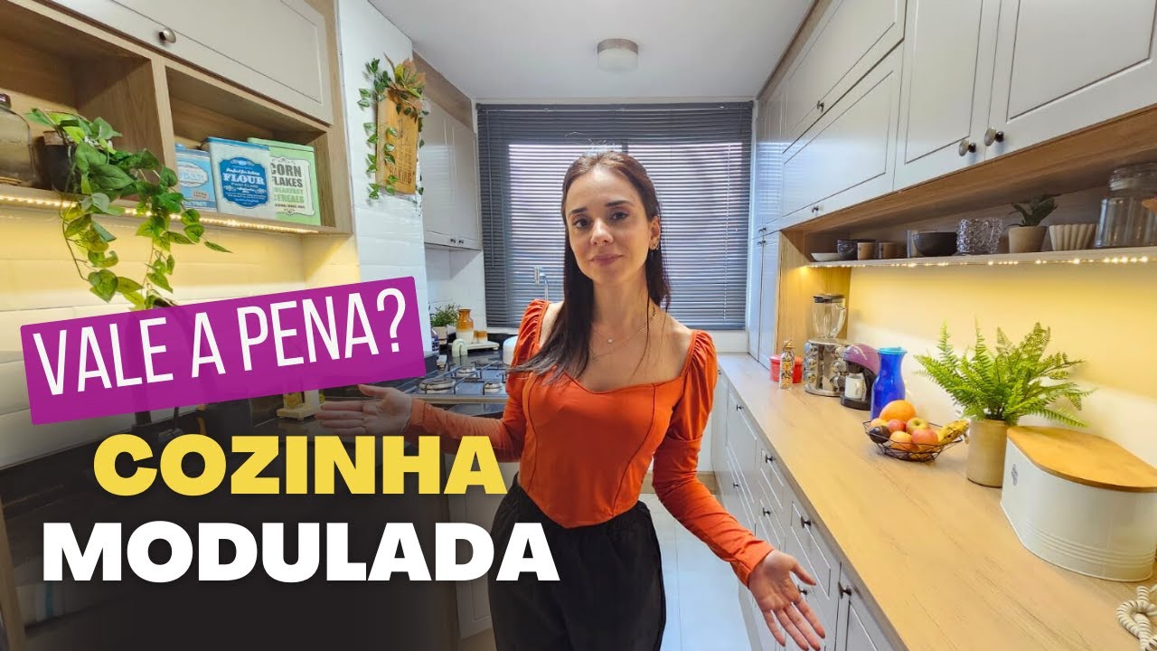 Nossa cozinha provençal  modulada com cara de planejada ✨