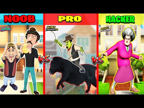 SCARY KARDEŞLER EFSANE KAPIŞMA 😱 Scary Teacher vs Scary Robber vs Scary Impostor