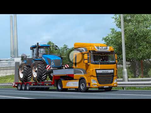 ETS2 DAF XF E6 480 Strasbourg - Zürich