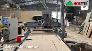 HOLZTEK. MÁY CNC NESTING 4 ĐẦU ĐƯỢC THỊ TRƯỜNG DÙNG NHIỀU NHẤT 2020