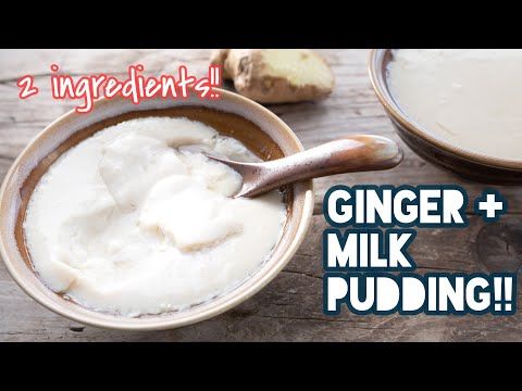 CHINESE GINGER SOY MILK PUDDING!!