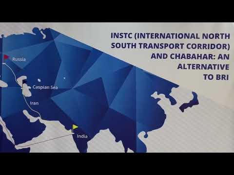#INSTC (International North-South Transport Corridor) & #ChabaharPort in Iran as alternative to #BRI