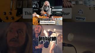 How to Play Pentagram All Your Sins 🐐 Bb-Ab-Db-Gb-Bb-Eb #pentagram #bobbyliebling #doommetal