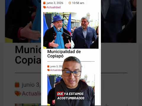 Controversia genera la salida del director de SECPLA de la Municipalidad de Copiapó