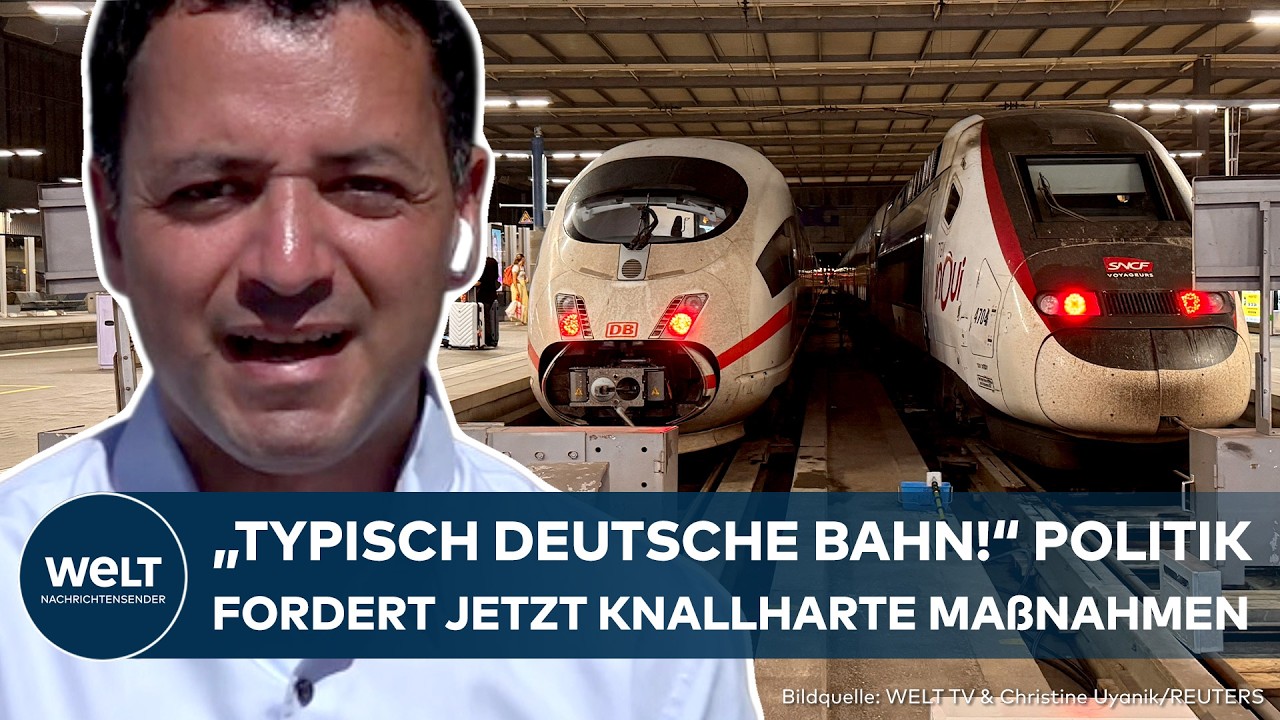 DEUTSCHE BAHN: Stillstand wegen Software-Update? Fahrgäste schütteln nur noch mit dem Kopf