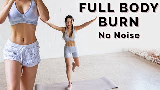 15 Min Full Body HIIT | No Noise No Jumping Apartment Friendly