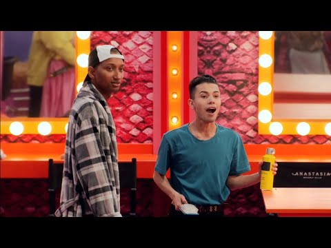 Season 14 queens finding out Maddy Morphosis is straight