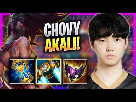 CHOVY IS A MONSTER WITH AKALI! - GEN Chovy Plays Akali MID vs Azir! | Season 2023