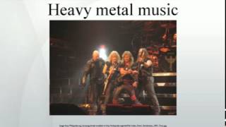 Heavy metal music