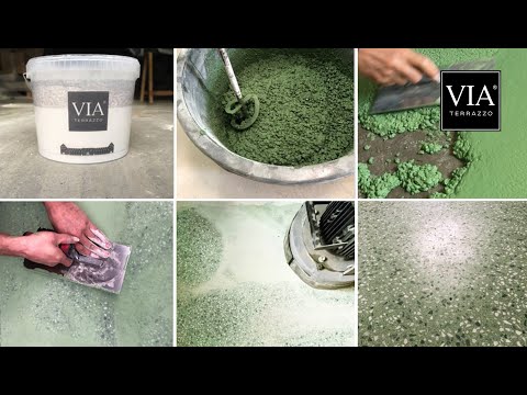 VIA Terrazzo einbringen - so wird's gemacht