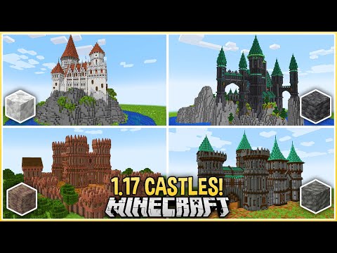 I Made A Castle For Every New 1.17 Block!