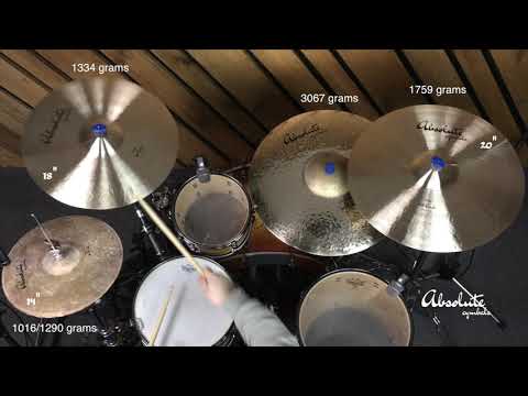21" Absolute Cymbals Custom Shop Ride - 3067 grams