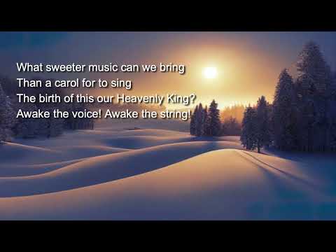 What Sweeter Music - Lyrics