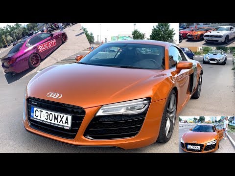 *79 Vlog/CarVlog - HAOS ÎN MAMAIA CU AUDI R8 ȘI SHELBY COBRA !🏖🔥