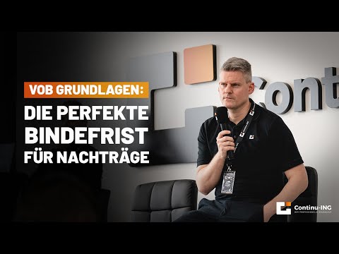 VOB Grundlagen: Frist für Nachtragsbeauftragung?