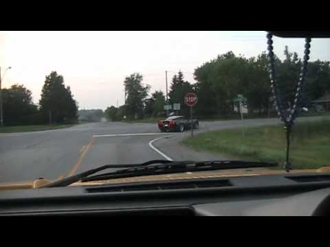 Supercharged HUMMER H2 acceleration, rolling start 20 mph to 60 mph