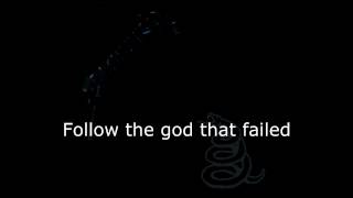Metallica - The God That Failed Lyrics (HD)