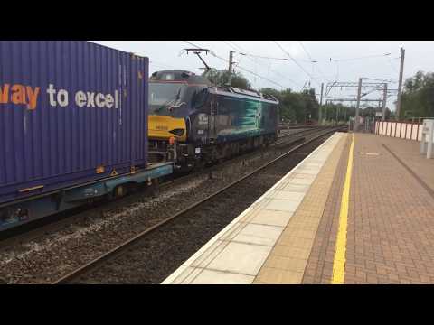 Class 66 and 88 at Wigan north western