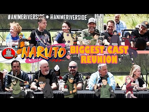 Anime Riverside 2022: Naruto Reunion Panel!!