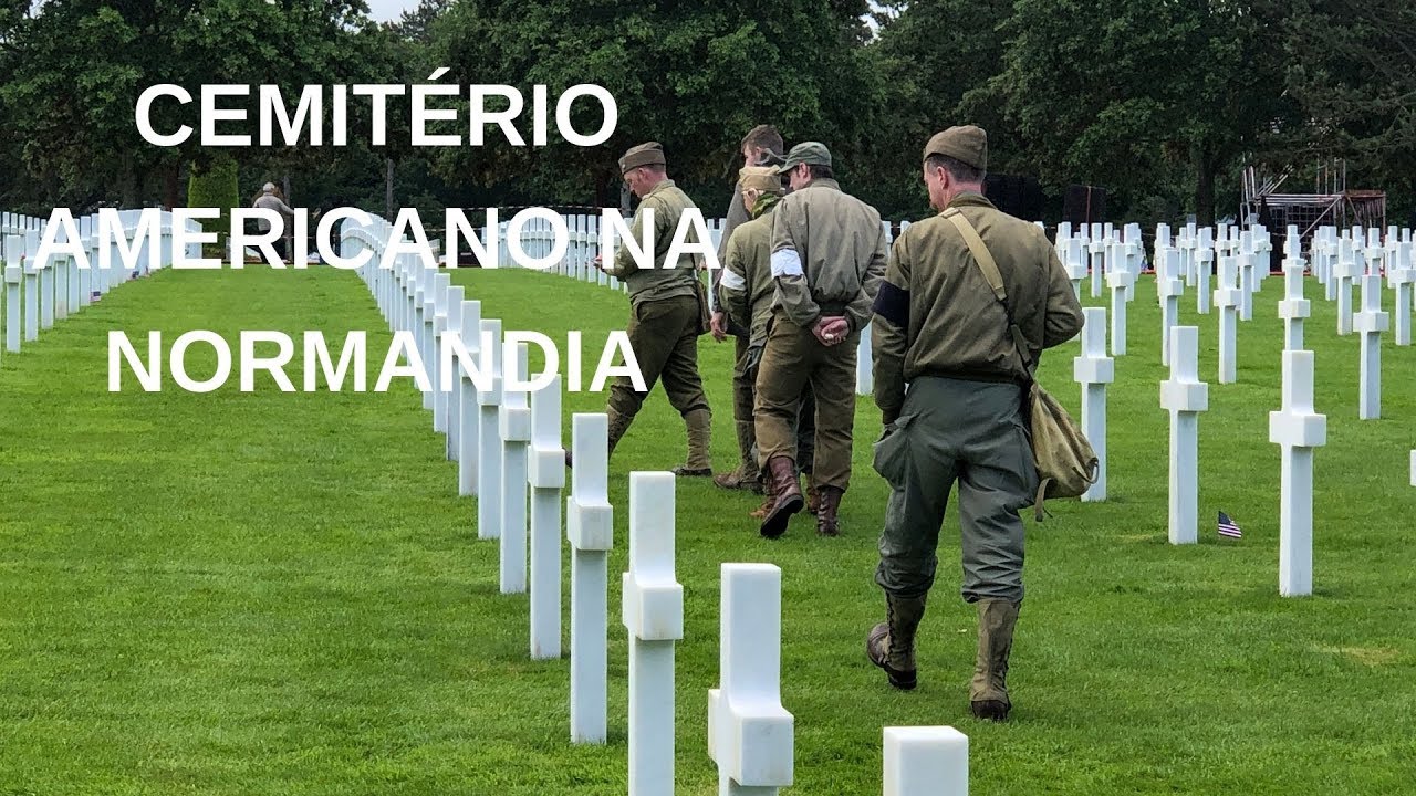 CEMITÉRIO AMERICANO EM SOLO FRANÇÊS / Colleville-sur-mer