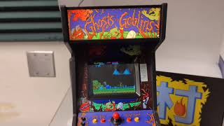 This mini Ghosts 'n Goblins arcade takes REAL TOKENS!