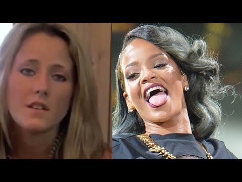 Rihanna Spoofs Jenelle Evans Teen Mom to Promote Monster Tour- VIDEO