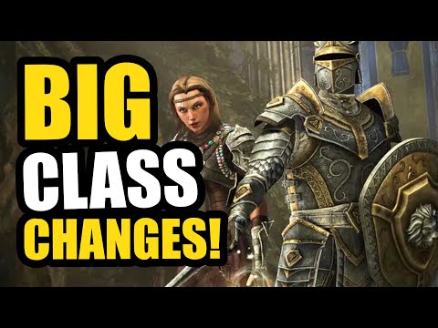 New Buffs For Templars! All Class And Weapon, Guild, World Skill Changes Coming In Update 33!