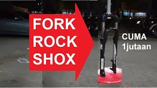 preview picture of video 'Fork Rockshox XC28 Travel 100 Rebound Lock QR OS 26 inch TAPI bisa 27.5 inch max ban 190'