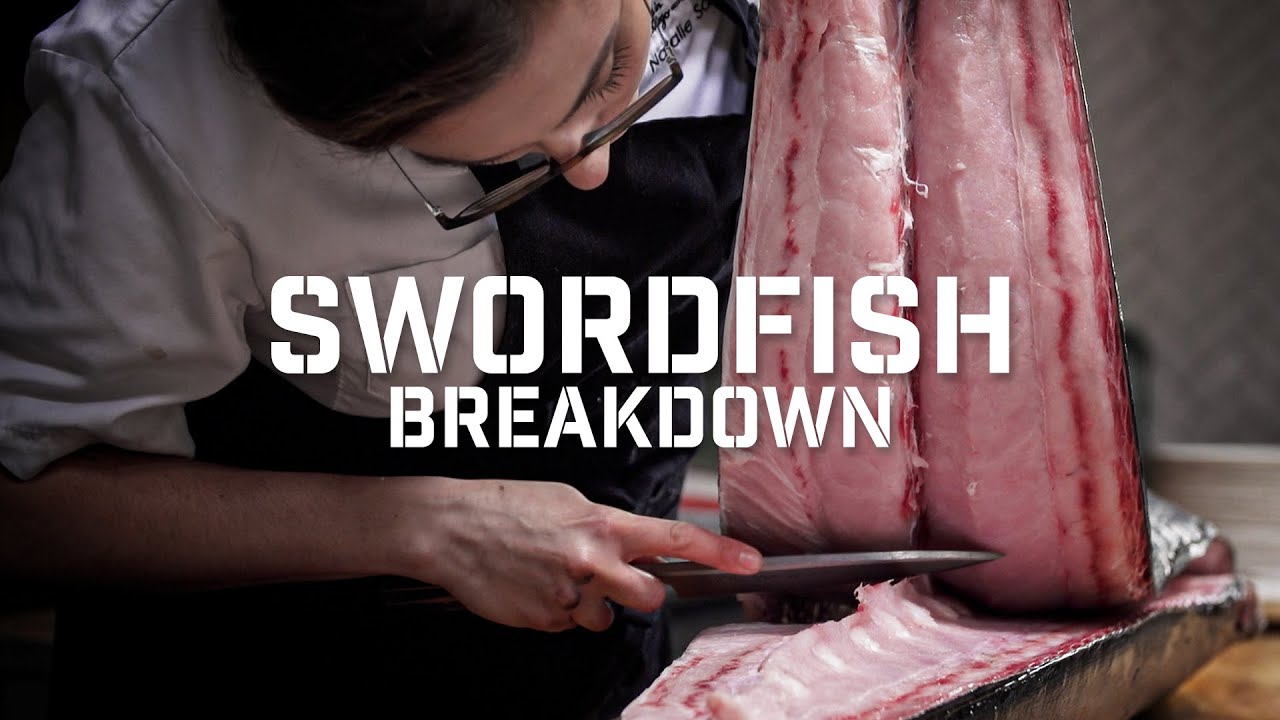 How to BREAKDOWN a WHOLE SWORDFISH