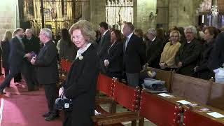 Su Majestad la Reina Doña Sofía preside el tradicional concierto de Pascua