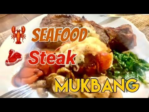 Seafood Boil & Steak Mukbang  With The ACM Jewels & Karl-J/ KingKong 🐵