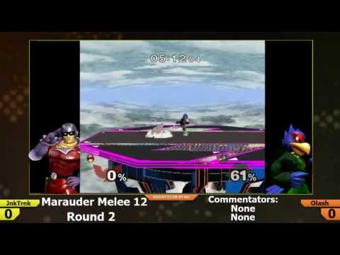 Marauder Melee 12 - JnkTrnk (C.Falcon) vs Olash (Falco)