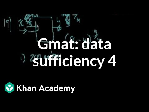 GMAT: Data Sufficiency 4