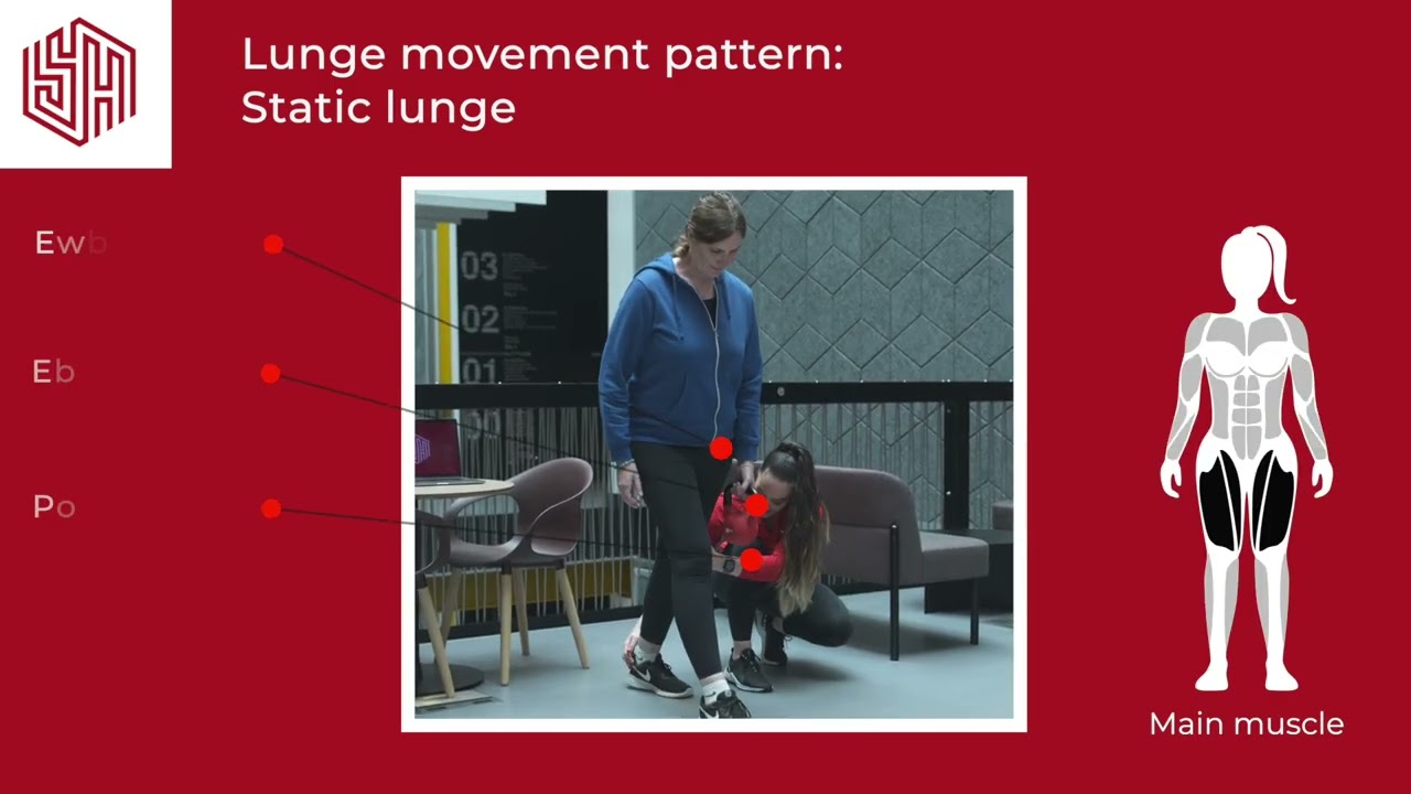 STRONGER at WORK: Static Lunge