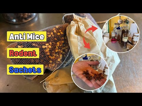 How to Make Nice Smelling Anti Mice and Rodent Sachets -- For anywhere Inside or Outside Your Home!