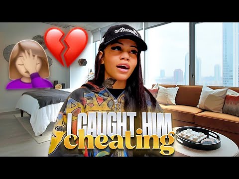 I CAUGHT HIM CHEATING PT.1