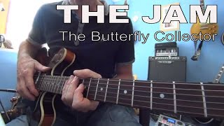 The Butterfly Collector -  The Jam - Paul weller - easy guitar tutorial