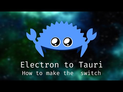 Migrating from Electron to Tauri